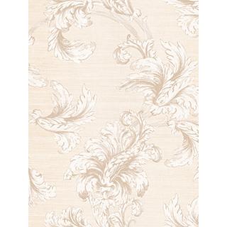 Seabrook Designs CM10612 Camille Acanthus Leaves  Wallpaper